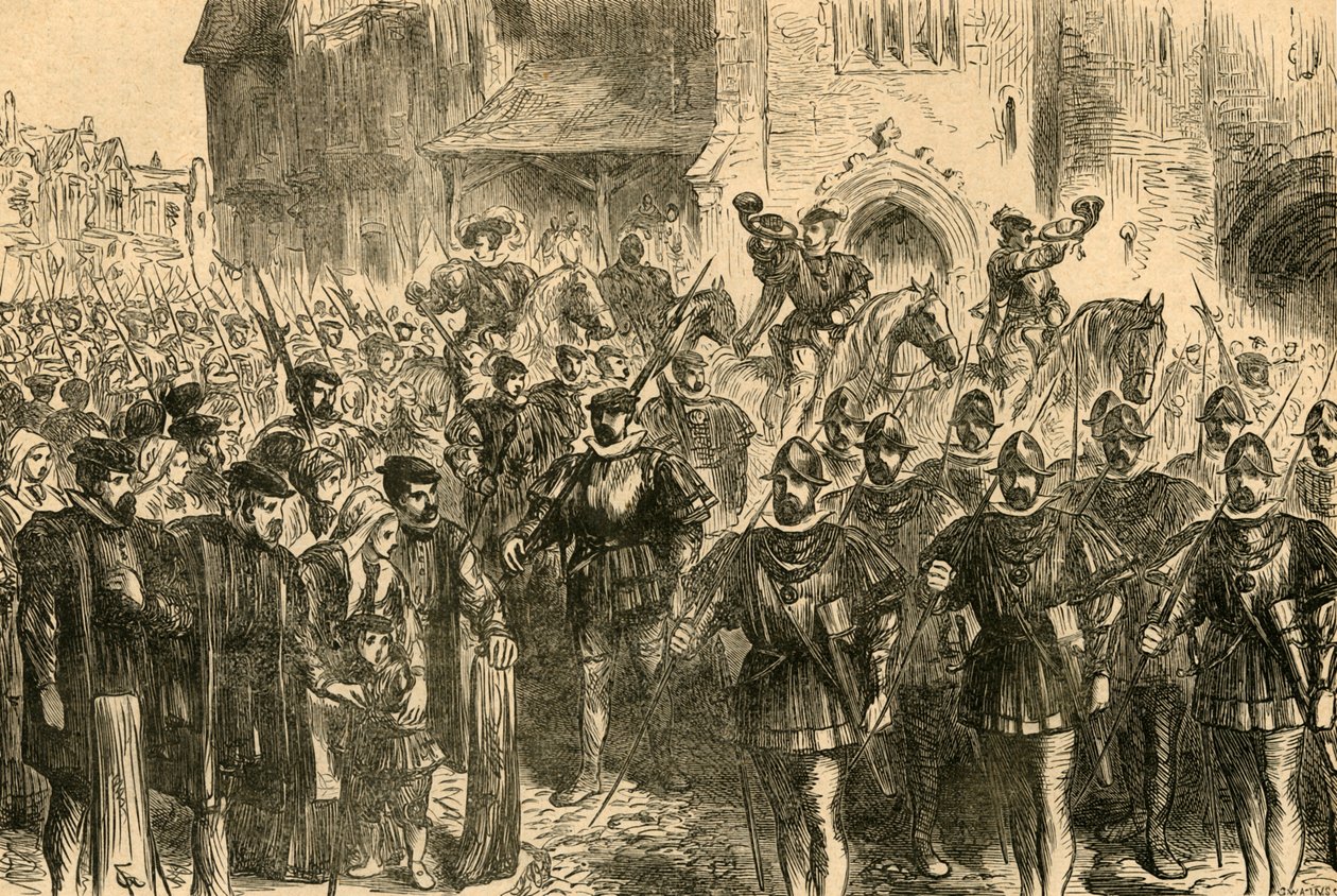 Marcha de los arqueros, 1897 de Unbekannt