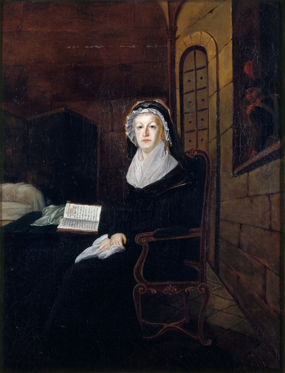 María Antonieta en la Conciergerie de Unbekannt