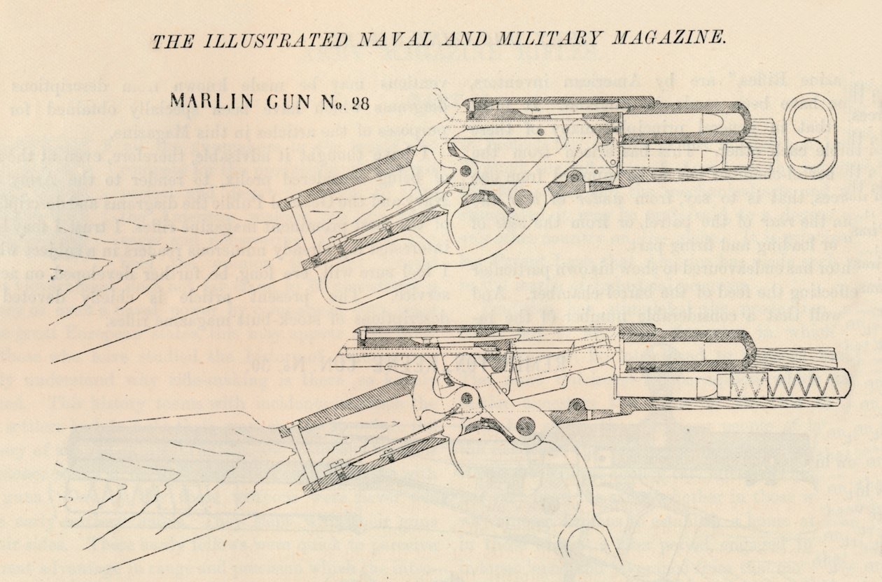 Rifle Marlin No. 28, 1884 de Unbekannt