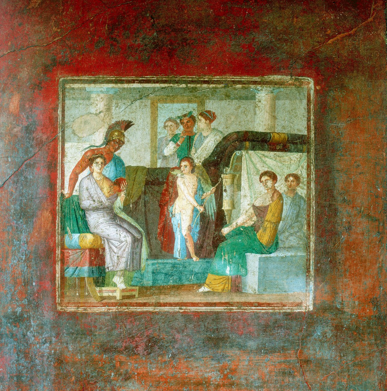 Matrimonio de Marte y Venus, siglo I de Unbekannt