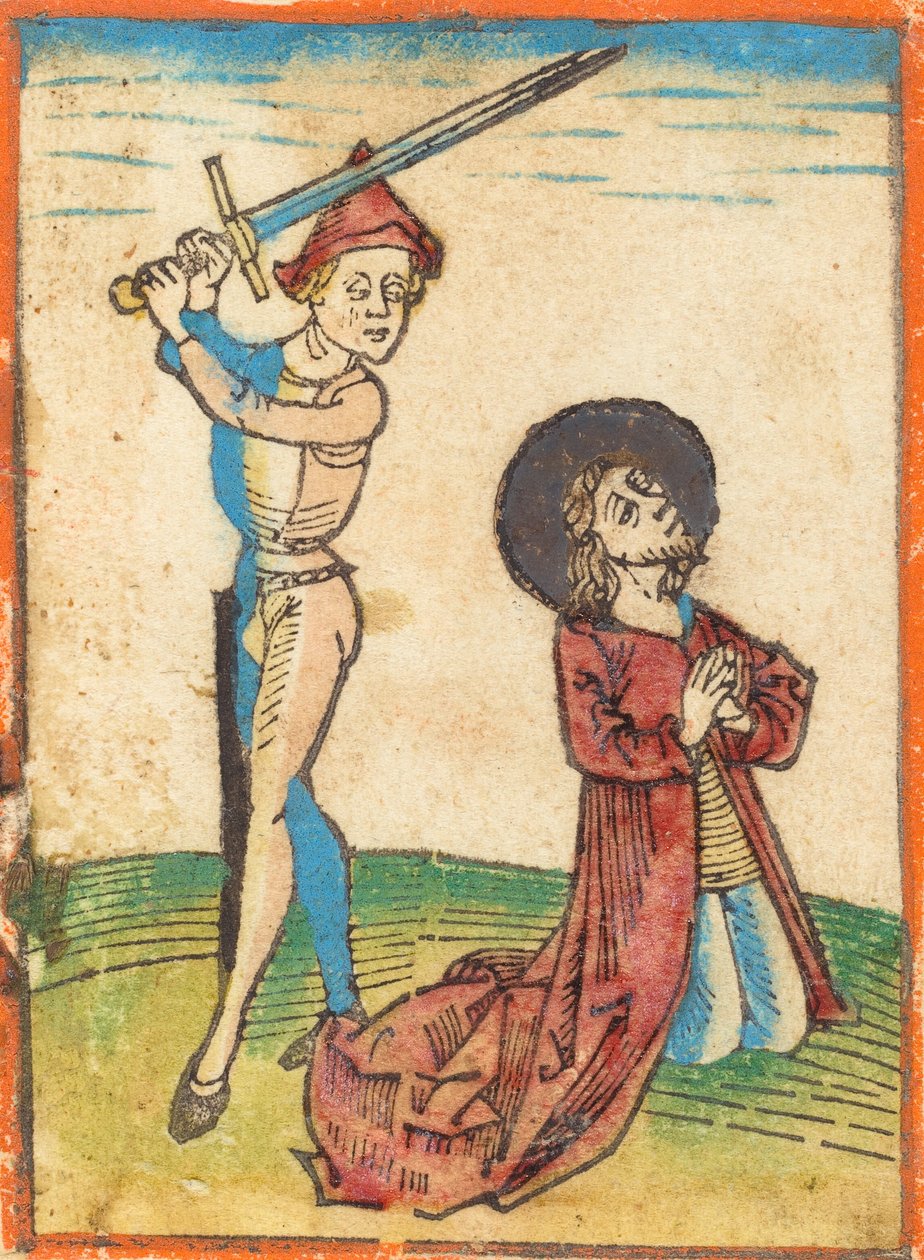 Martirio de un Santo de Unbekannt