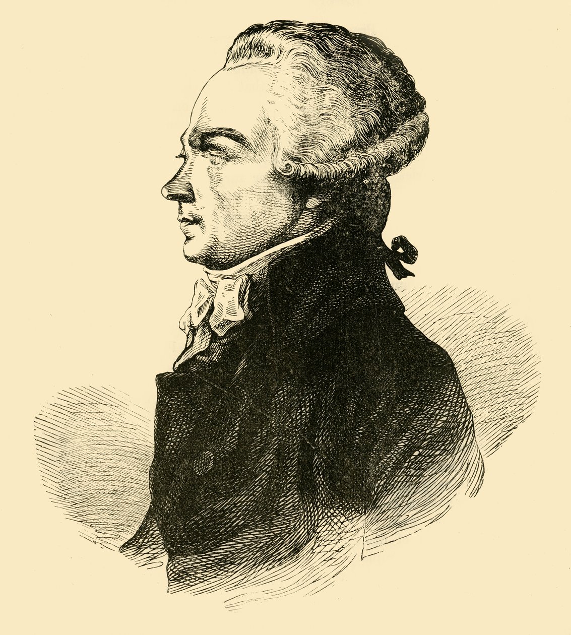 Maximilien Robespierre, c1780, 1890 de Unbekannt
