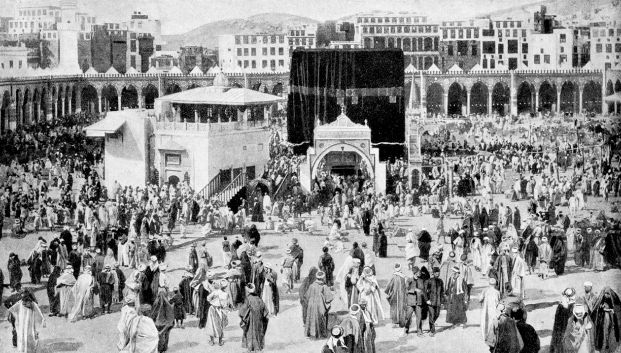 La gran mezquita de La Meca, La Meca, Arabia Saudita de Unbekannt