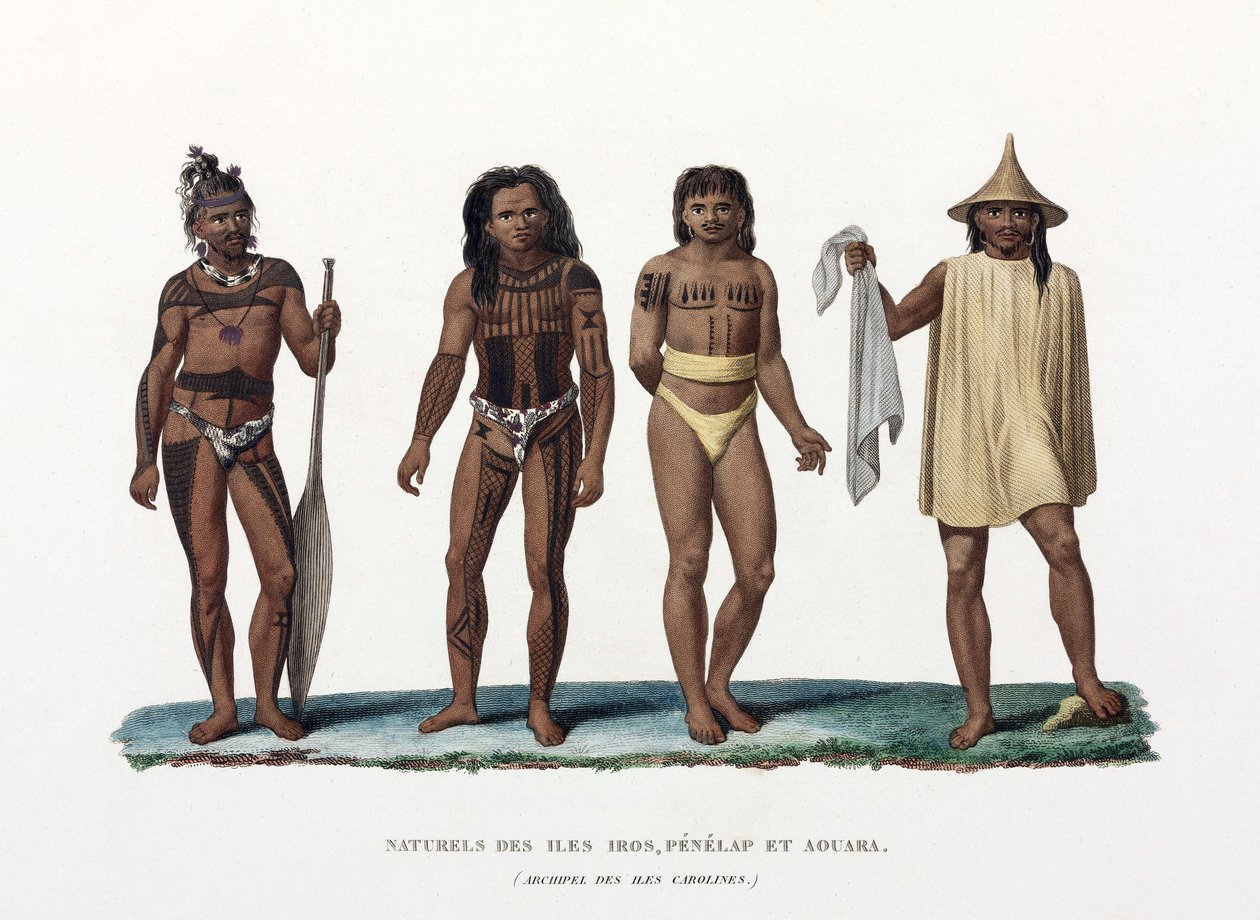 Hombres de las Islas Carolinas de Unbekannt