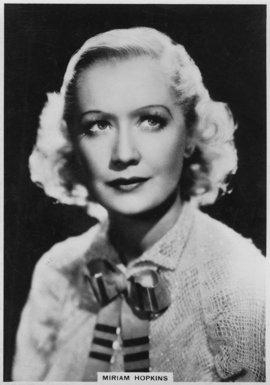 Miriam Hopkins, actriz estadounidense, 1938 de Unbekannt