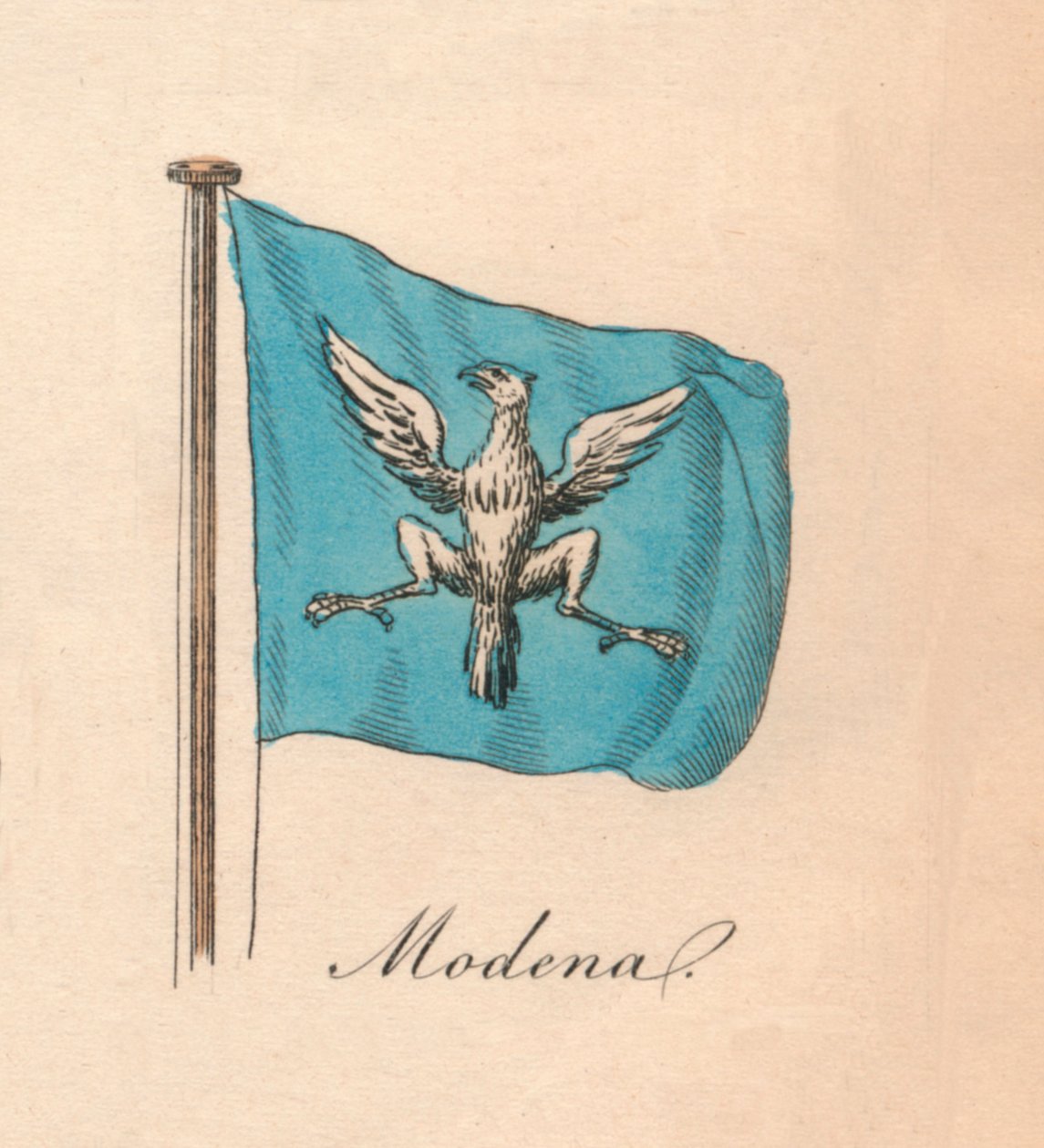 Módena, 1838 de Unbekannt