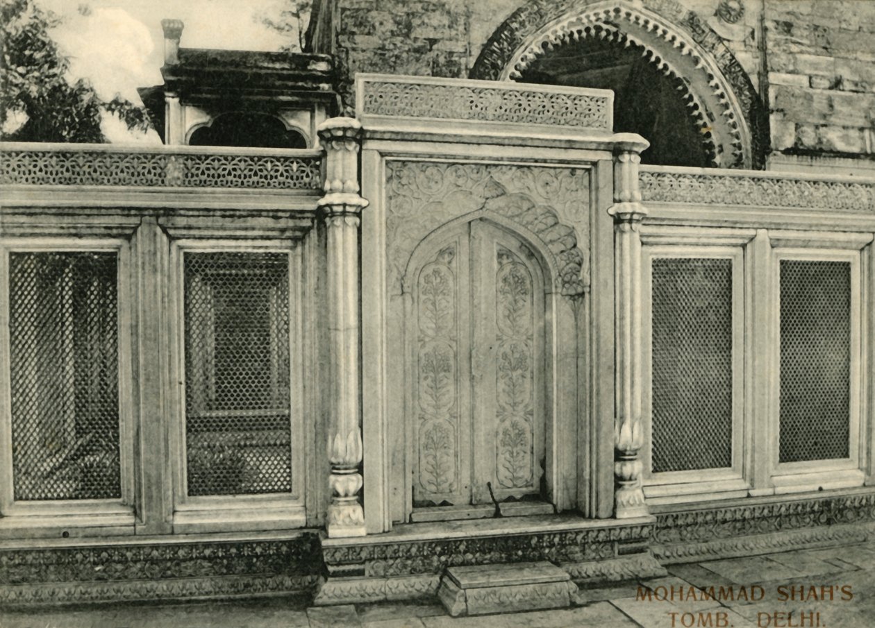 Tumba de Mohammad Shah, Delhi de Unbekannt
