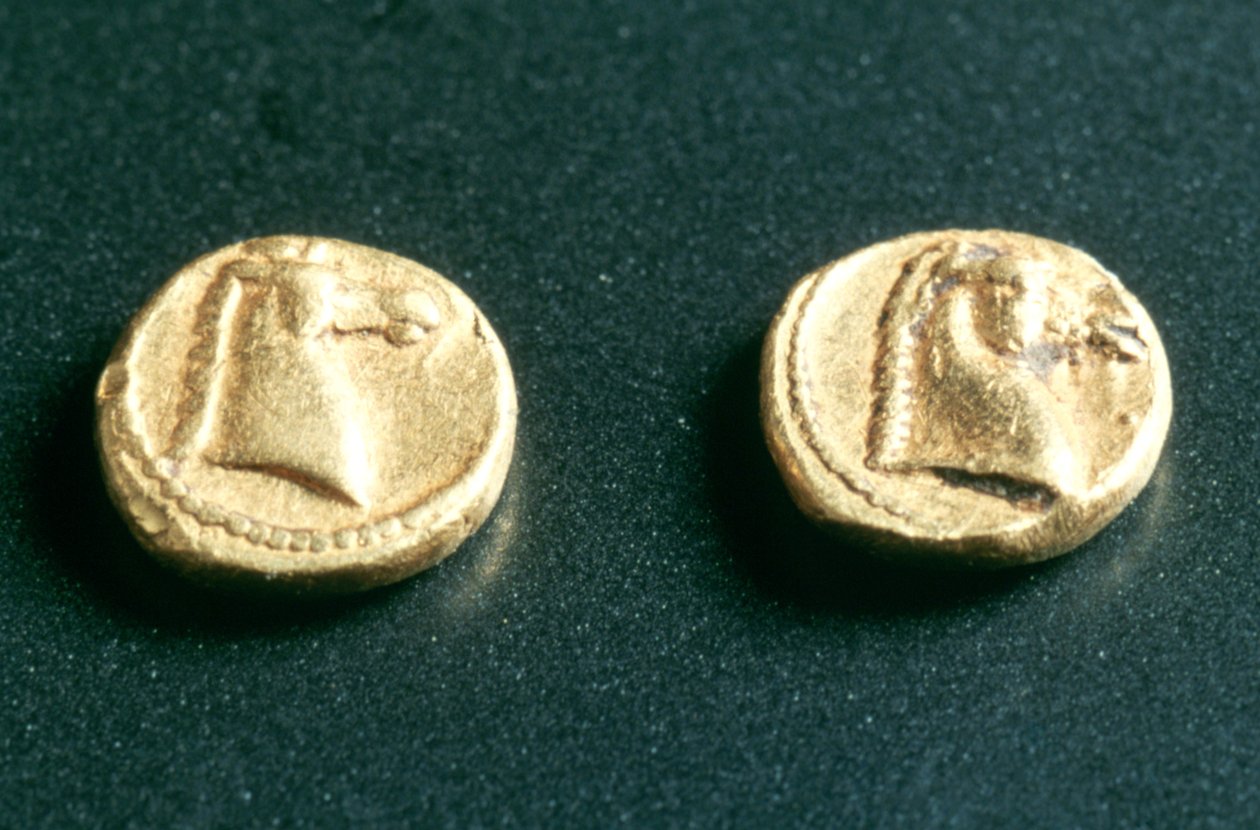 Moneda, Kerkouane, Túnez, siglo III a.C. de Unbekannt