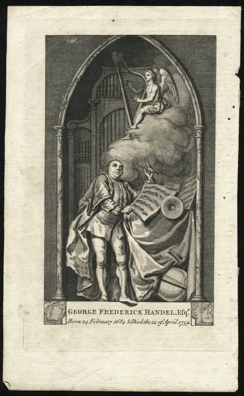 Monumento a Georg Friedrich Handel de Unbekannt