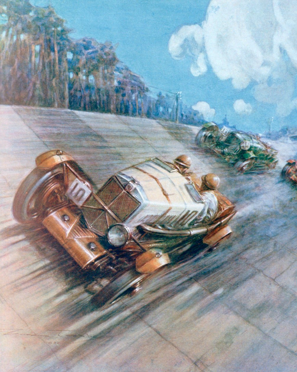 Carreras de autos, 1930 de Unbekannt