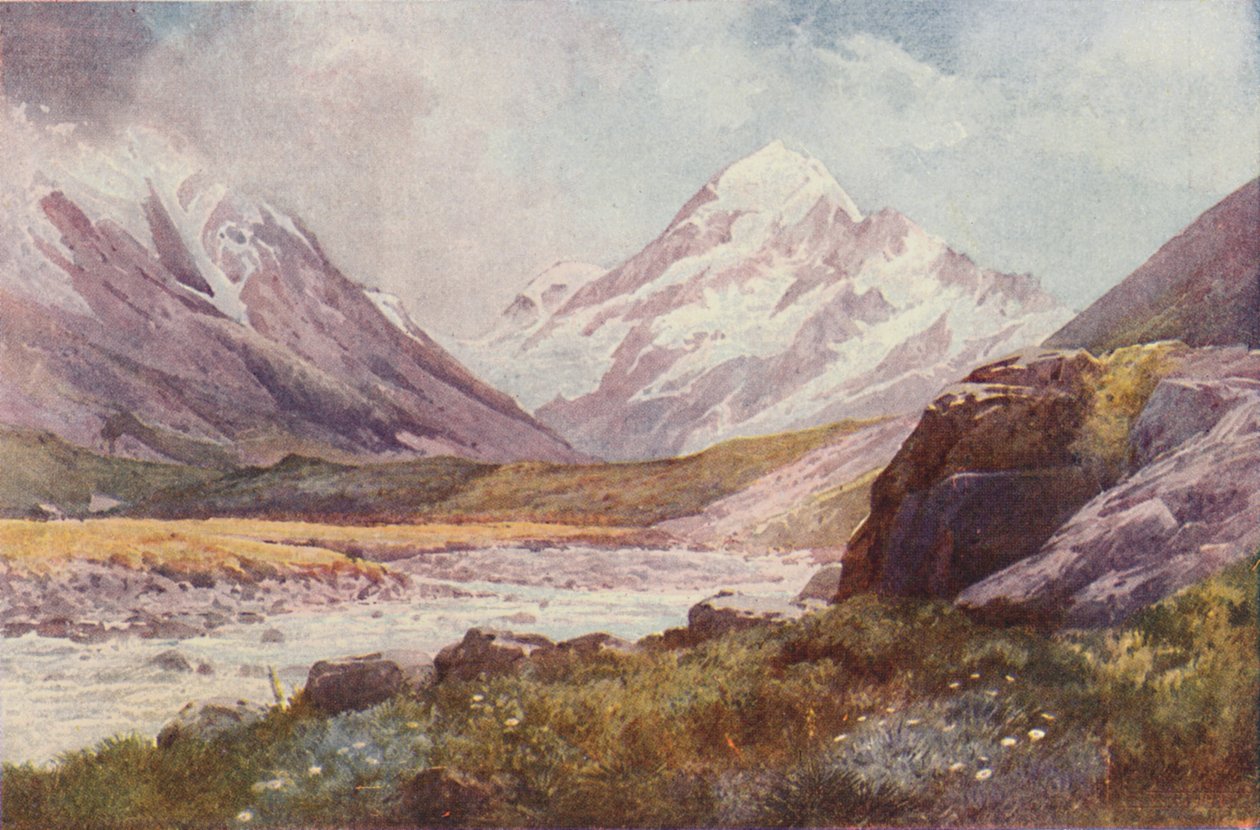 Monte Cook, Nueva Zelanda, 1923 de Unbekannt