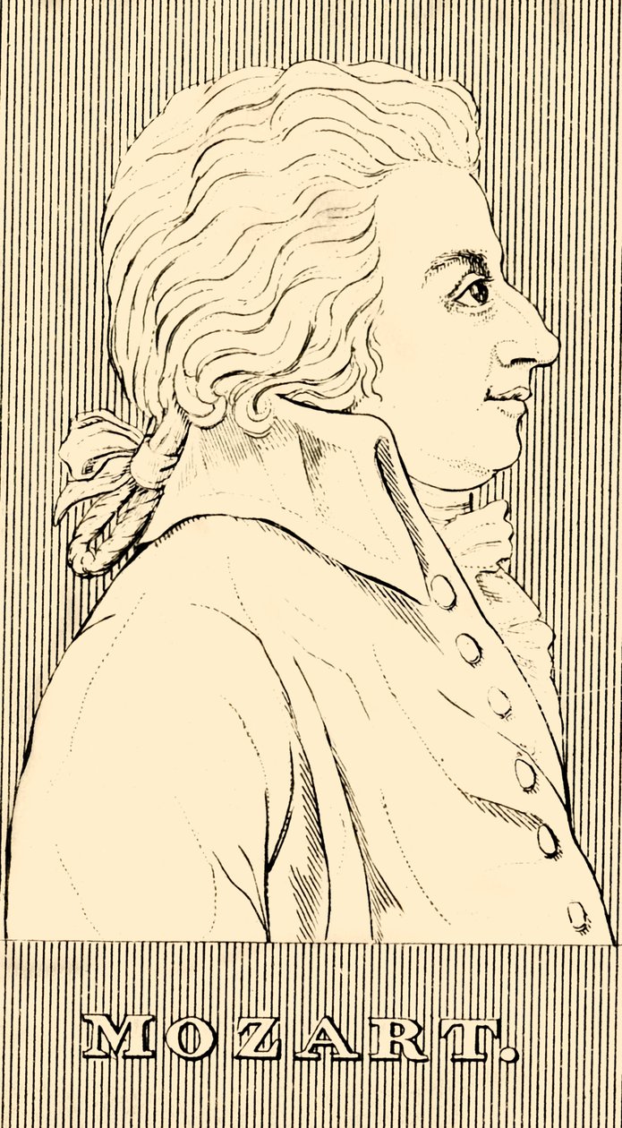 Mozart, 1756-1791, 1830 de Unbekannt