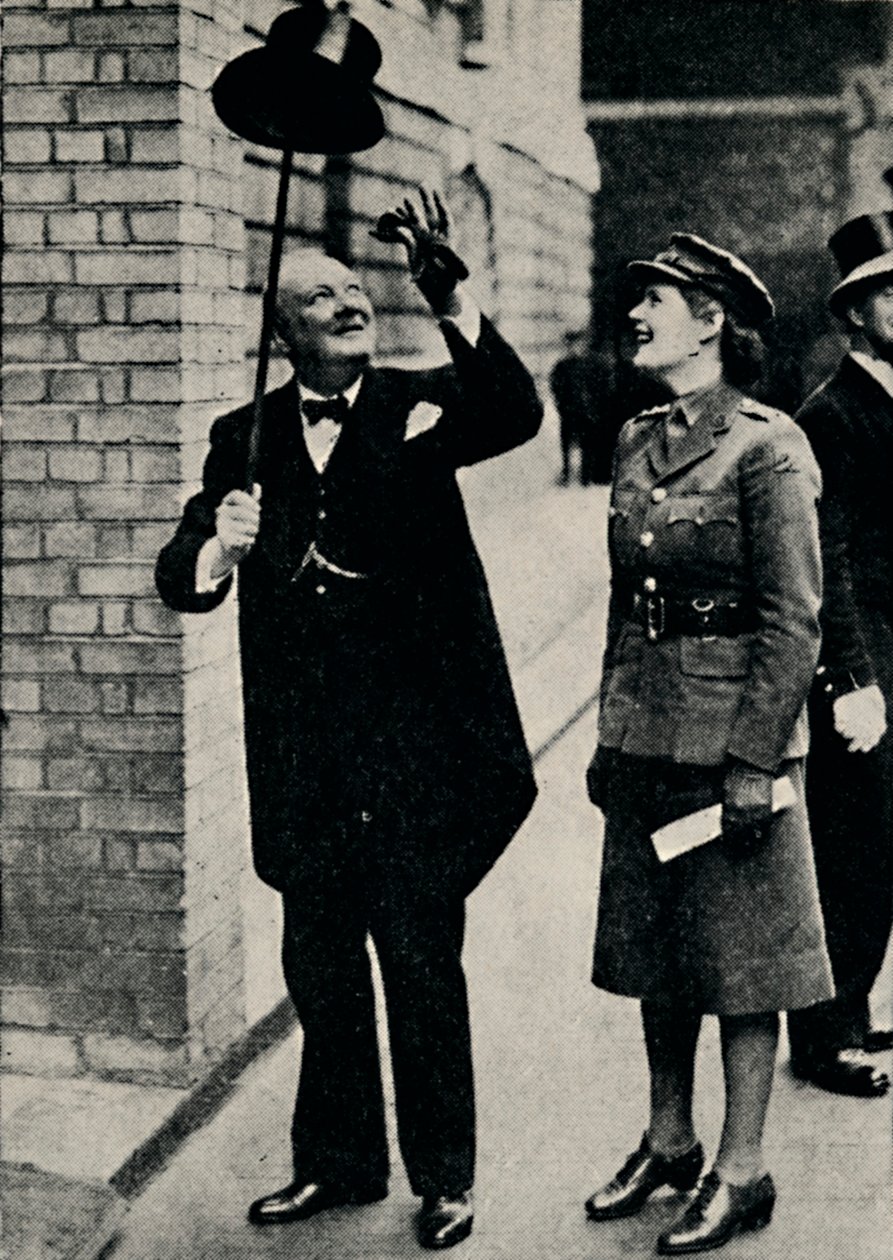 El Sr. Churchill de buen humor, años 1940, 1945 de Unbekannt