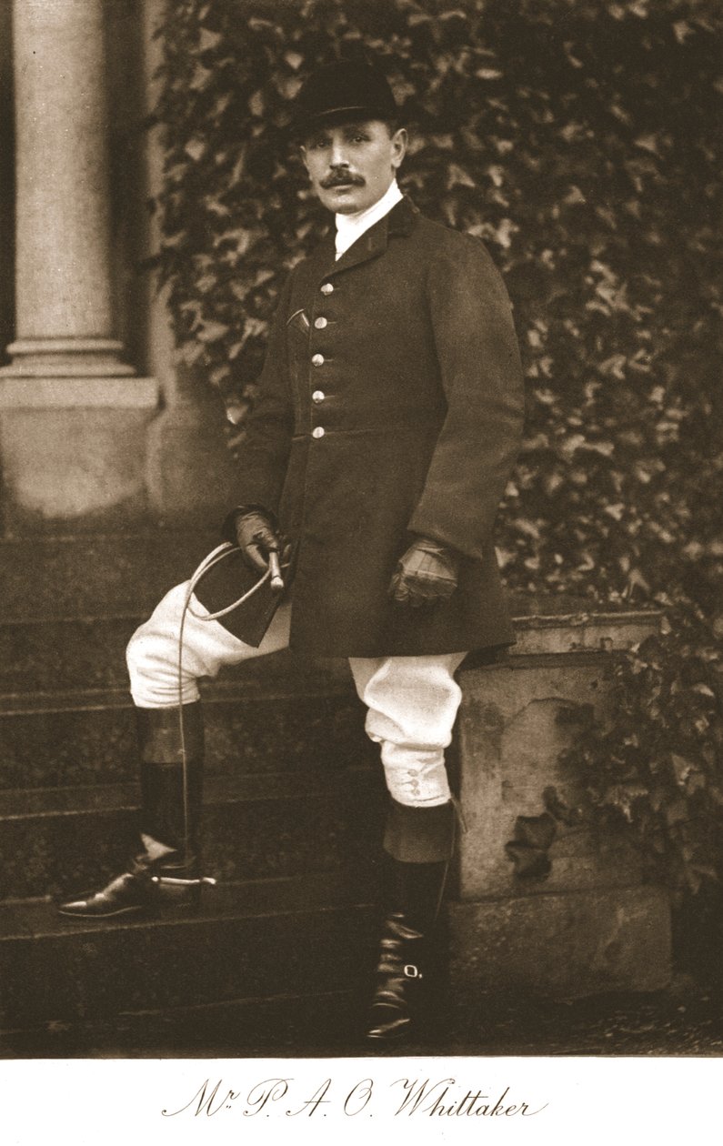 Sr. P.A.O. Whittaker, 1911 de Unbekannt
