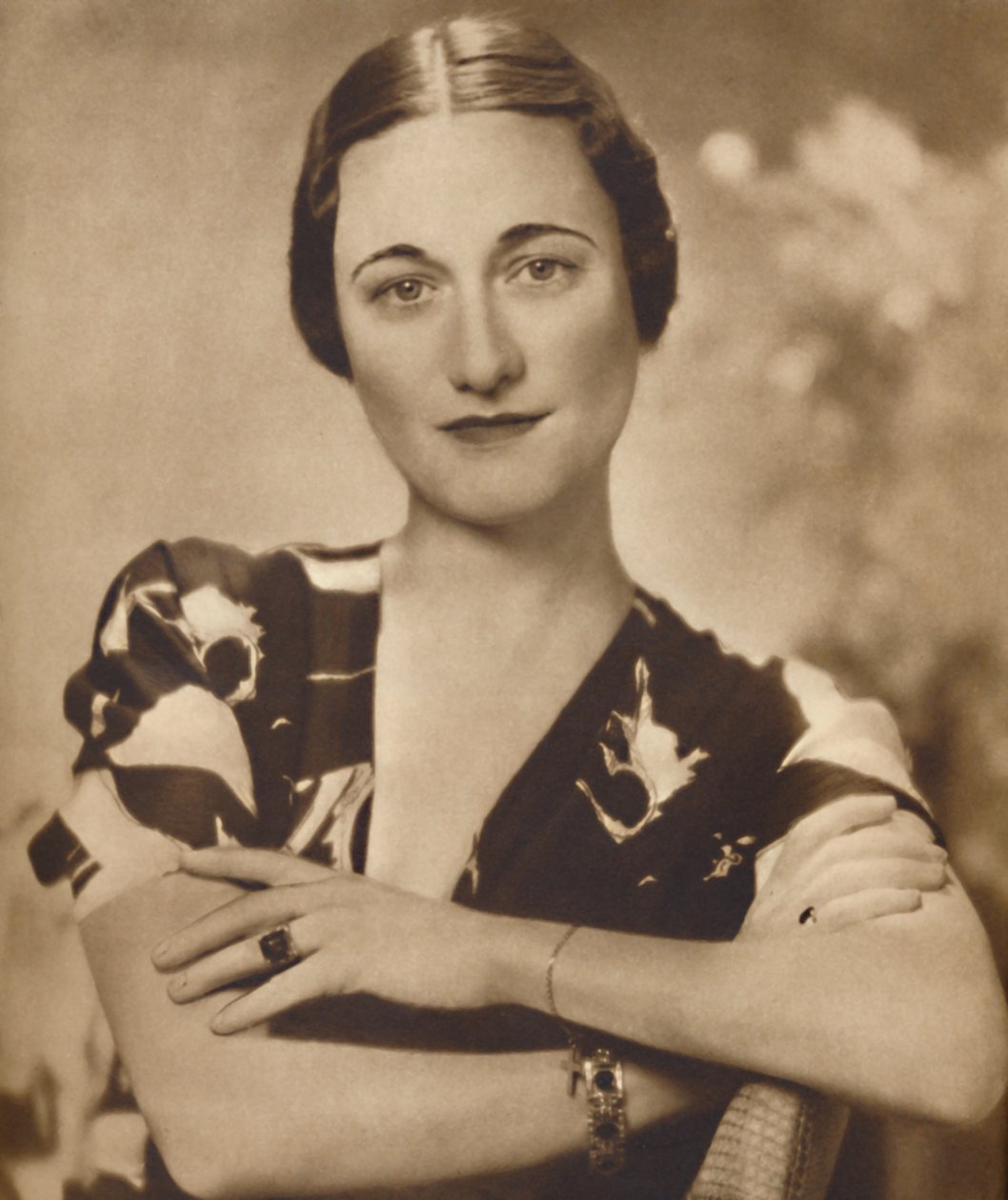 Sra. Simpson: Un retrato de estudio, 1937 de Unbekannt