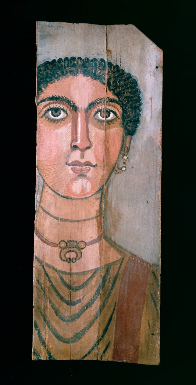 Retrato de momia, 90-110 d.C. de Unbekannt