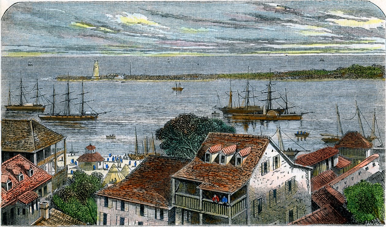 Nassau, Bahamas, c1880 de Unbekannt