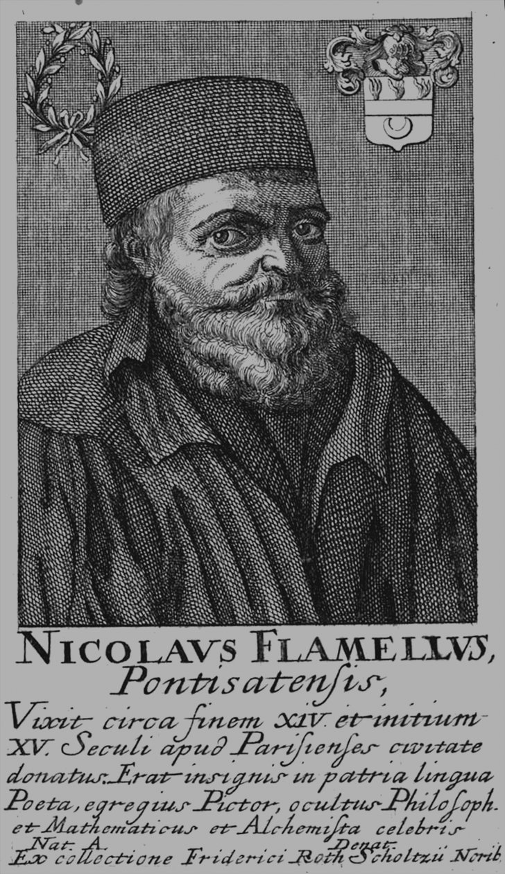Nicolas Flamel 1330-1418 de Unbekannt