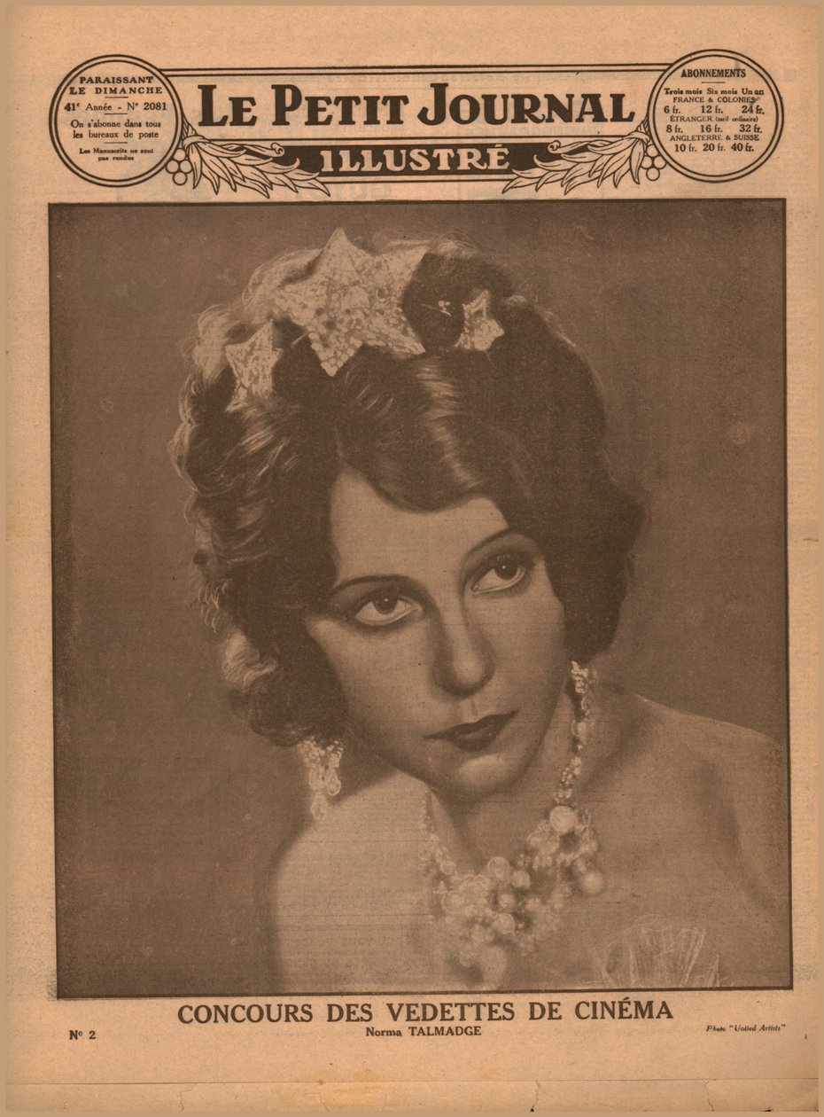 Norma Talmadge, 1930 de Unbekannt