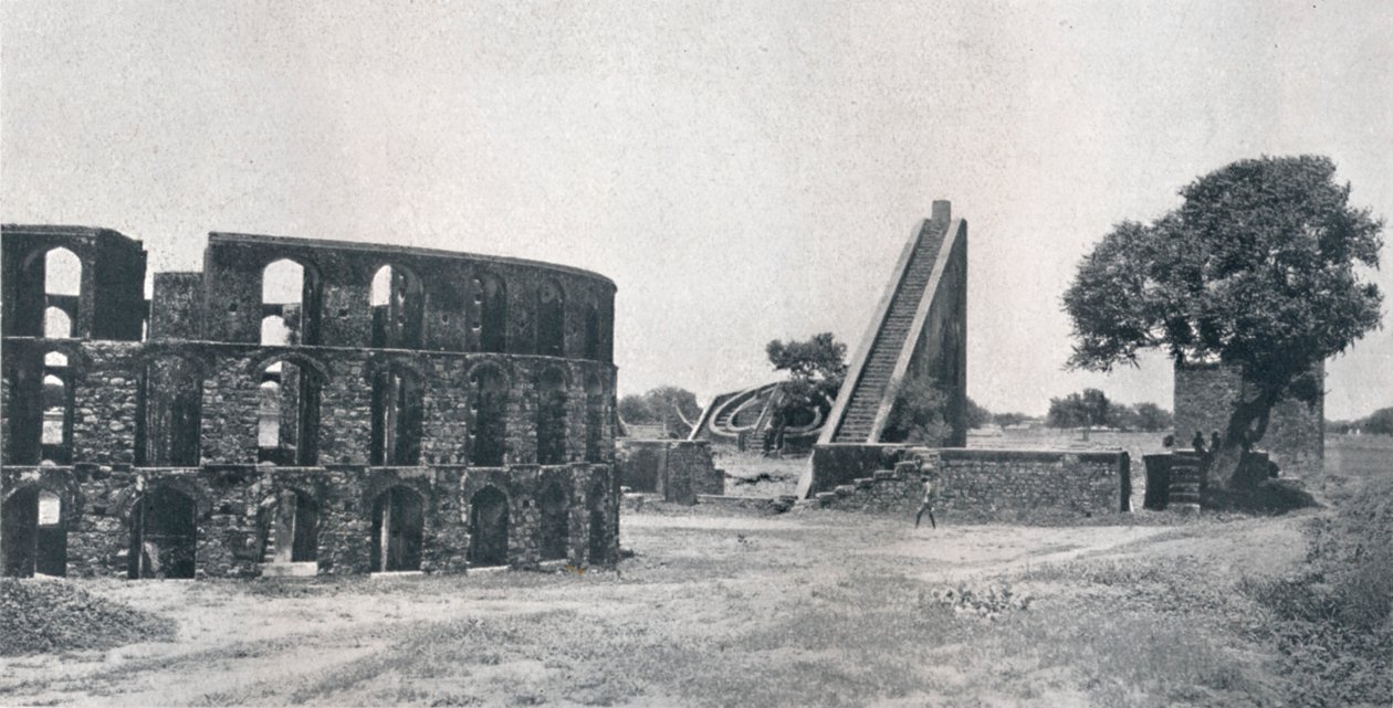 Observatorio de Jai Singh, c1910 de Unbekannt