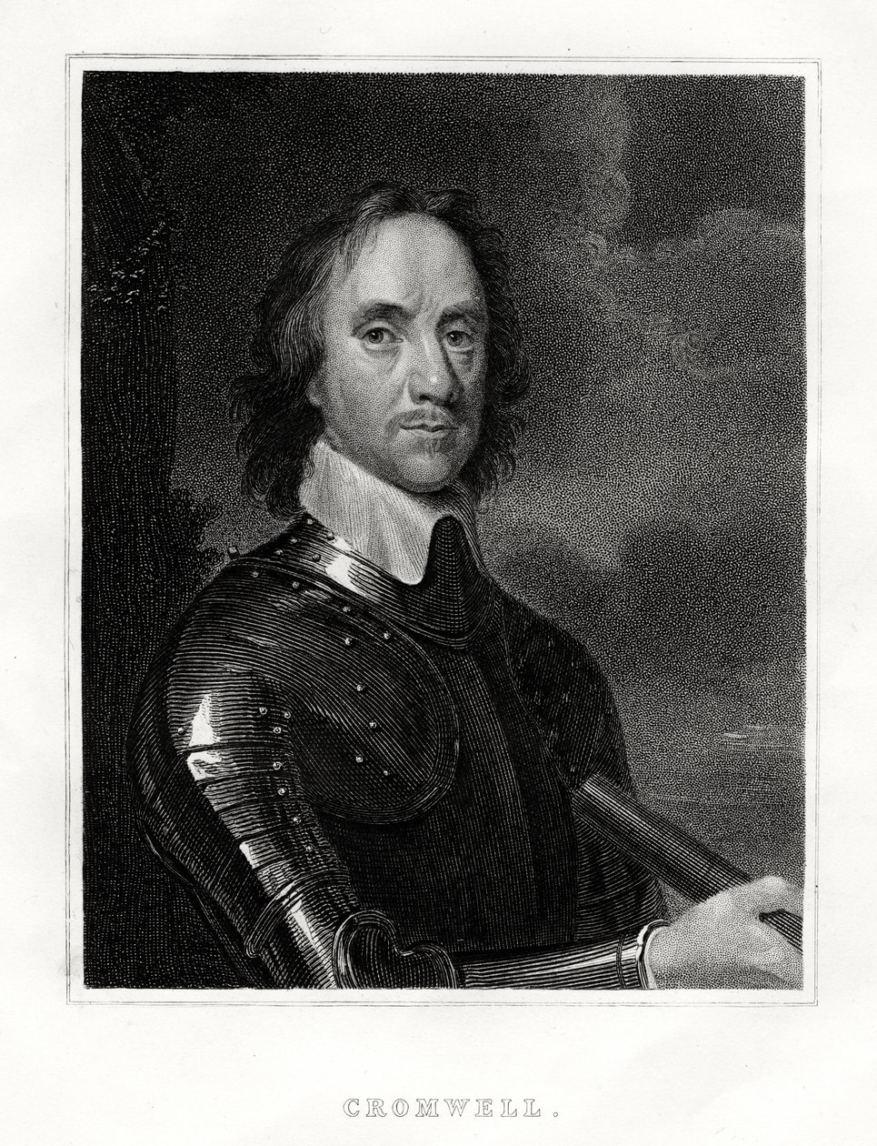 Oliver Cromwell, 1860 de Unbekannt