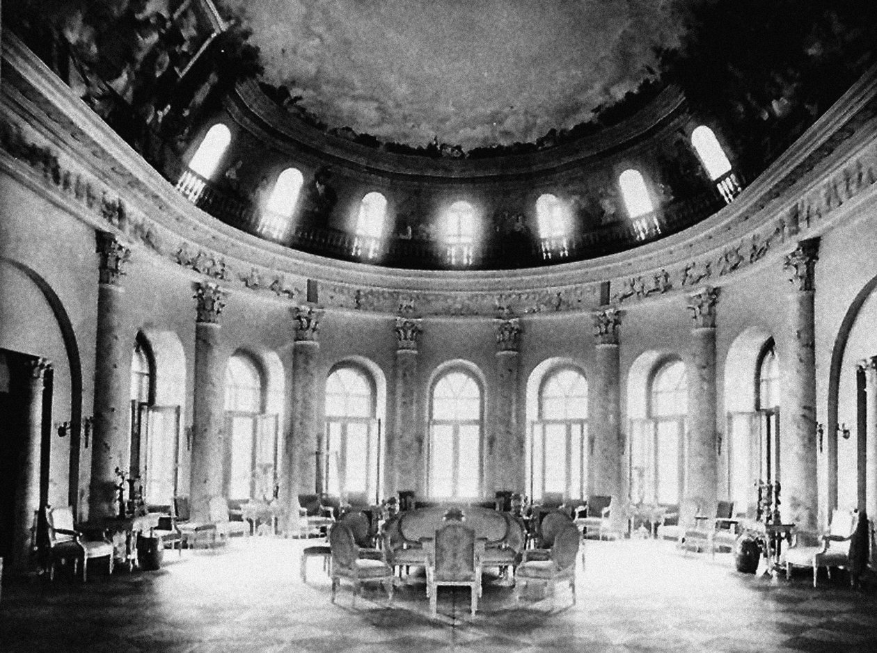 Finca Ostafyevo. Salón Oval de Unbekannt