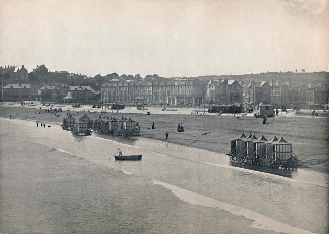Paignton - Las arenas, desde el muelle, 1895 de Unbekannt