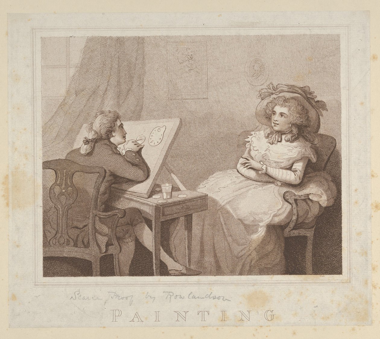 Pintura, 1784 de Unbekannt