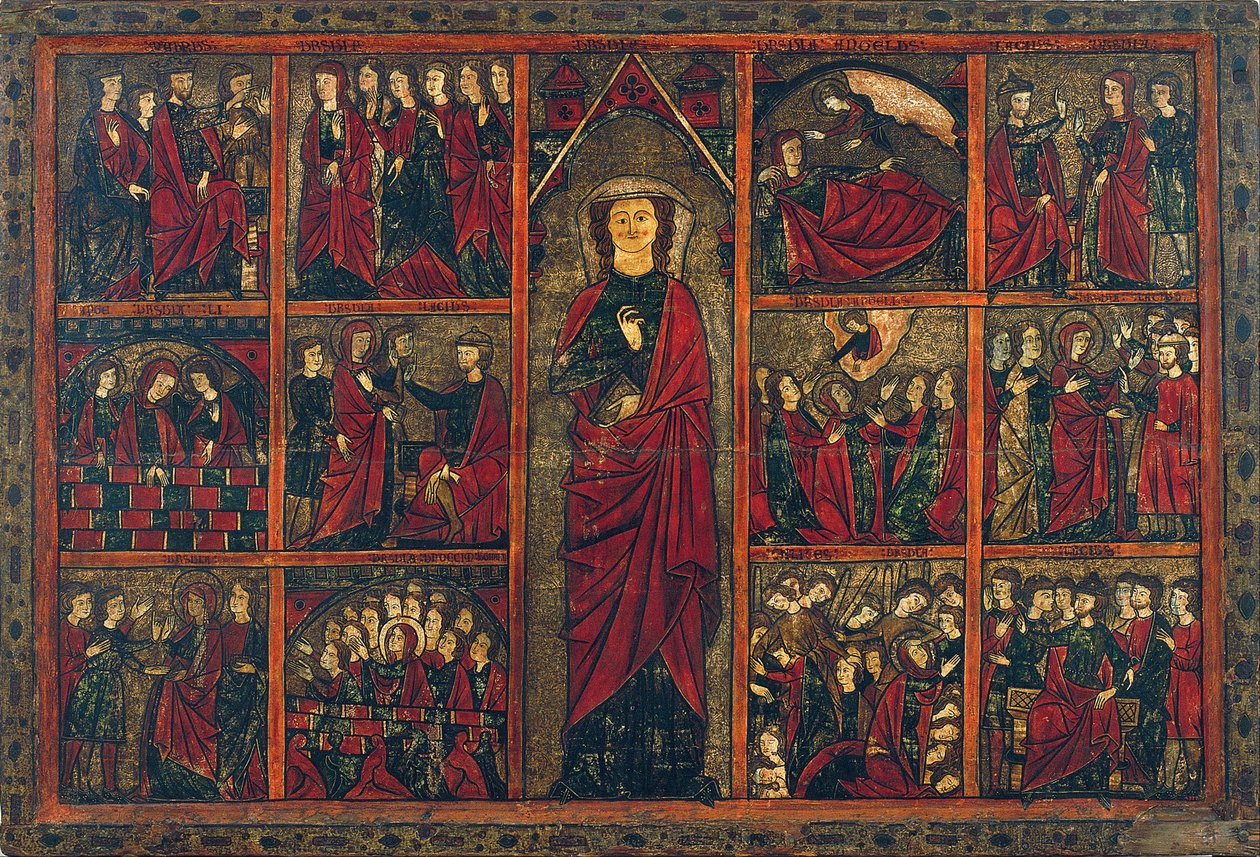Panel de Santa Úrsula de Unbekannt