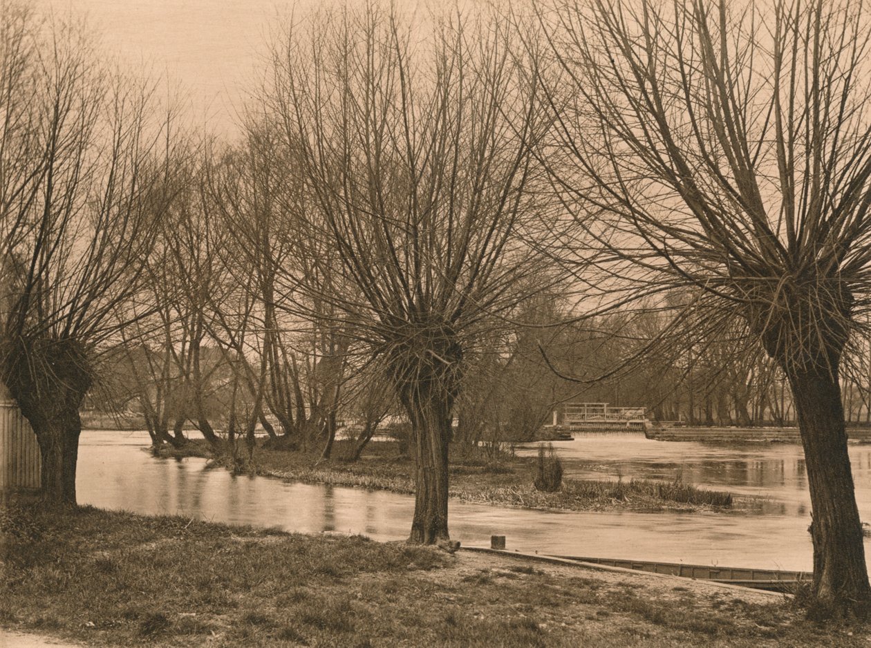 Pangbourne Weir de Unbekannt