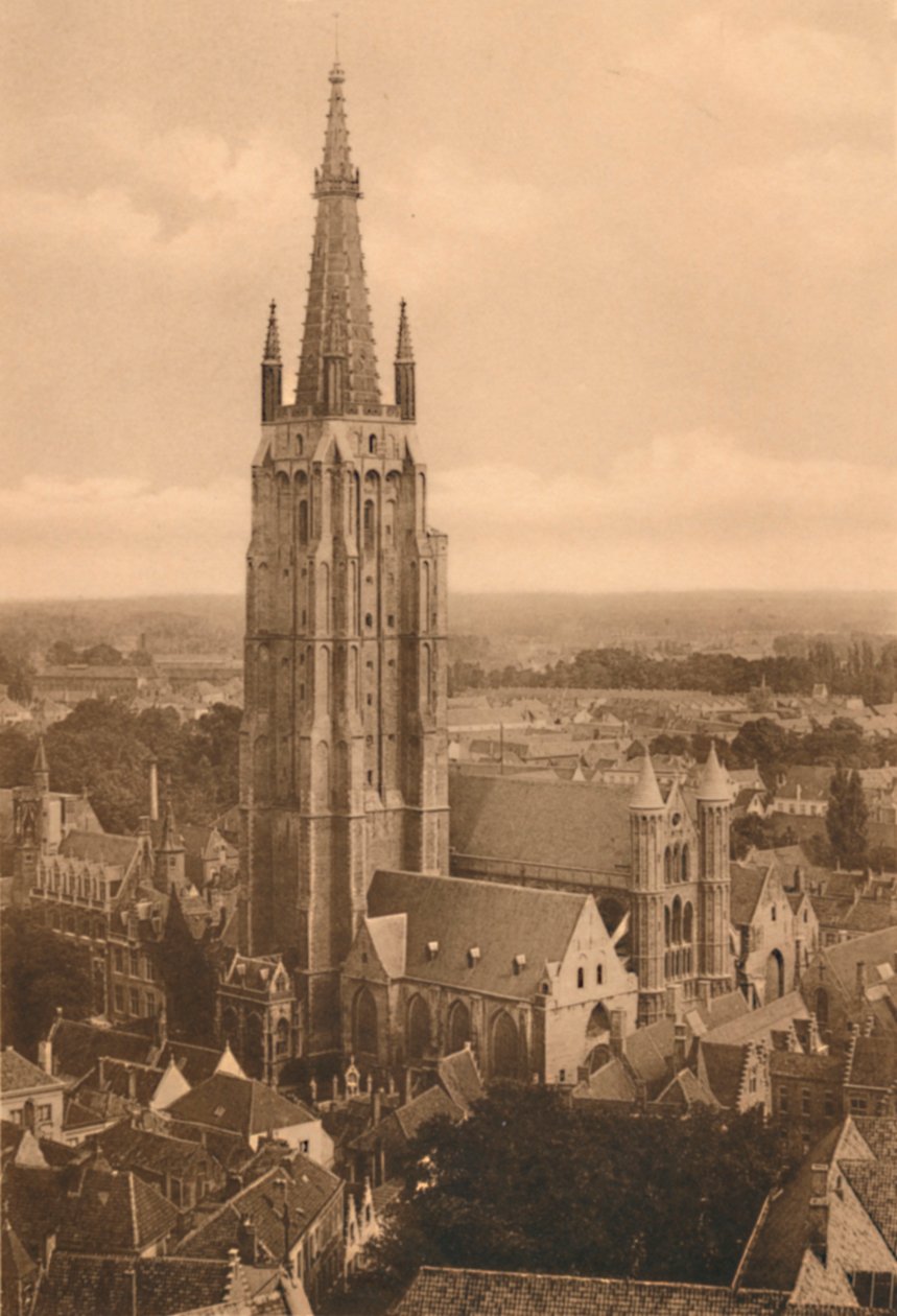 Panorama y Iglesia de Notre-Dame, c1928 de Unbekannt