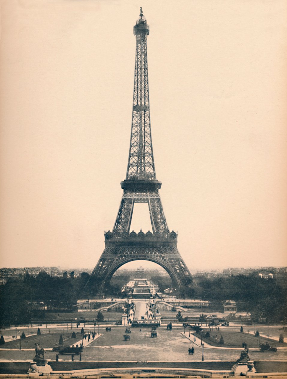 París. - La Torre Eiffel. - LL, c1910 de Unbekannt
