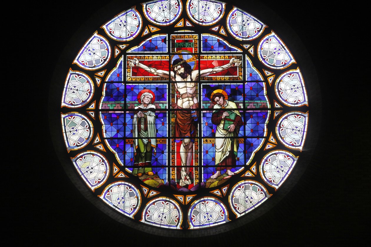 París, Francia Iglesia de Notre-Dame-du-Rosaire vidriera, París, Francia de Unbekannt