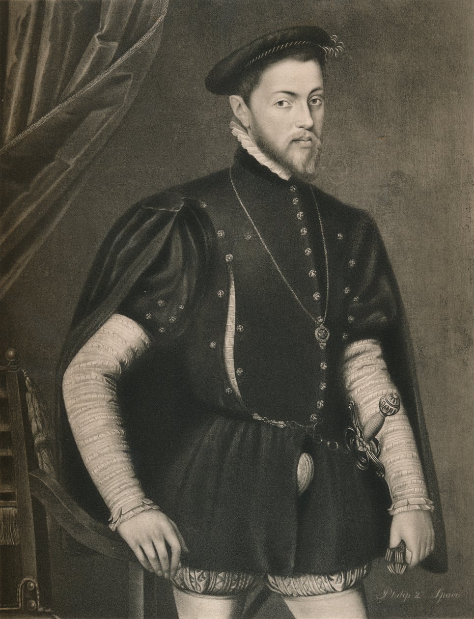 Felipe II de España de Unbekannt