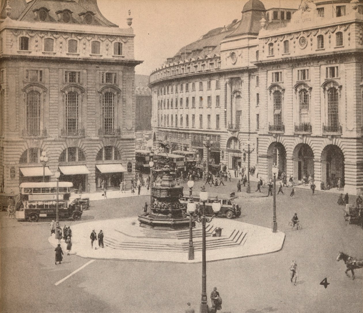 Piccadilly Circus 1931, 1935 de Unbekannt