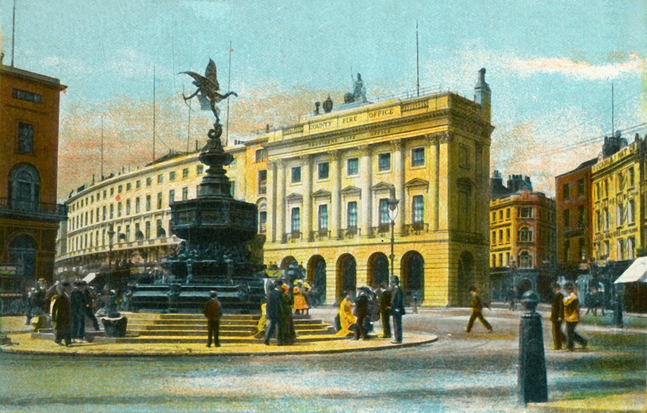 Piccadilly Circus, Londres, c1910 de Unbekannt