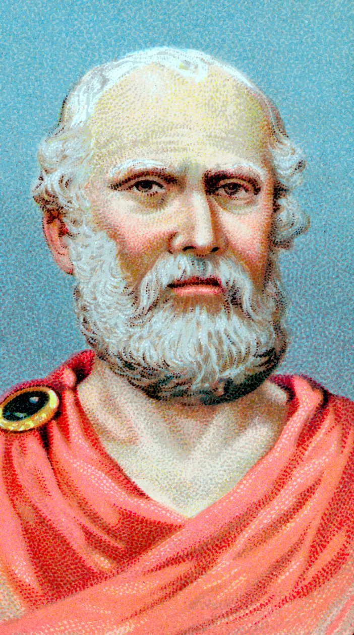 Platón c. 428-c. 348 a.C., filósofo griego antiguo de Unbekannt