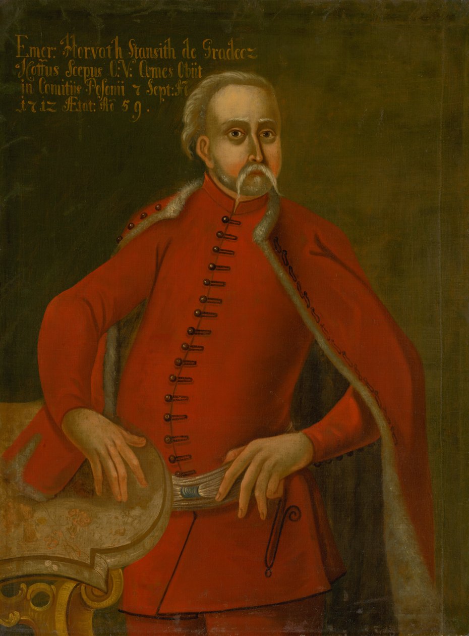 Retrato de Imrich Horváth-Stančič de Unbekannt