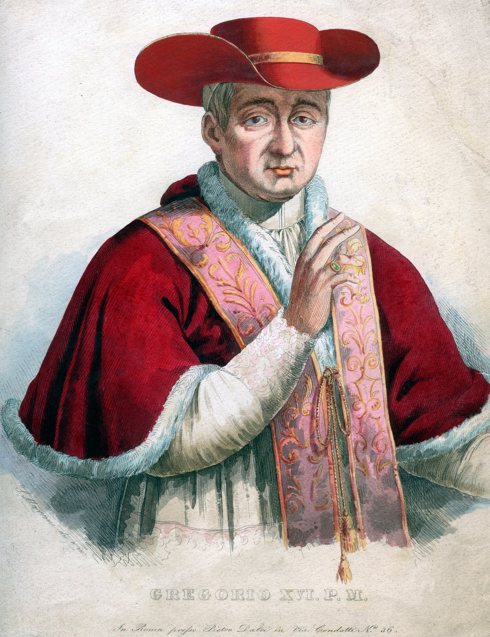 Papa Gregorio XVI de Unbekannt