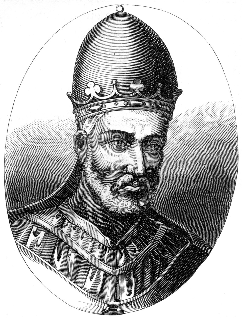 Papa Honorio III 1148-1227, 1849 de Unbekannt