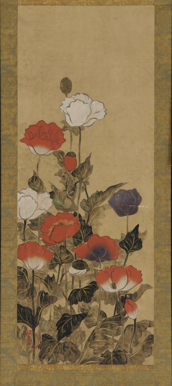 Amapolas, período Edo de Unbekannt