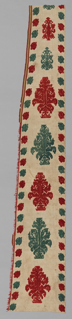 Parte de una tienda de cama, 1700s de Unbekannt