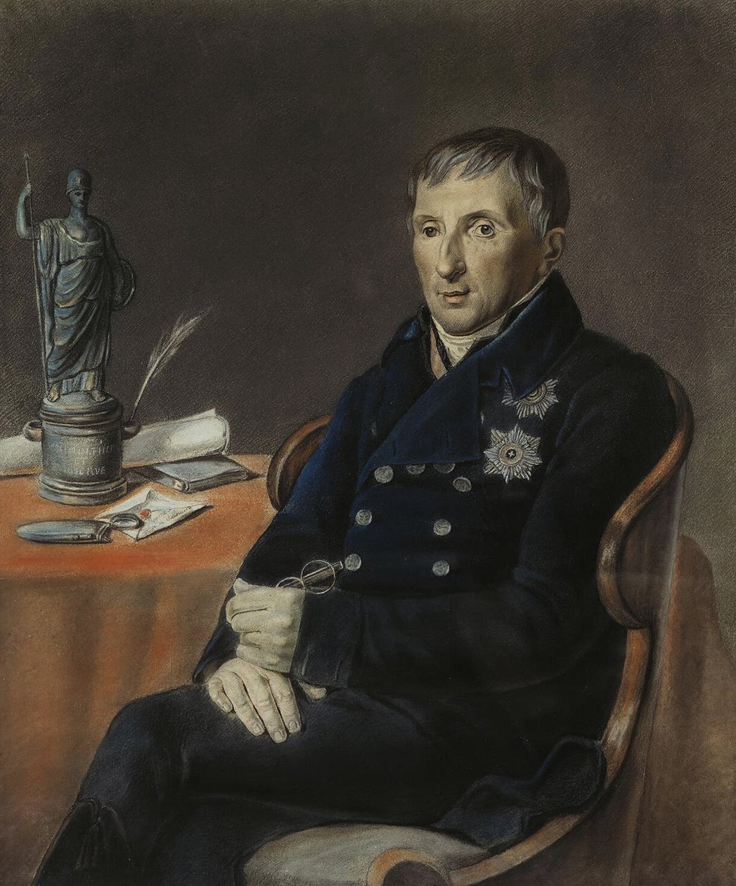 Retrato de Alexey Nikolayevich Olenin 1763-1843 de Unbekannt