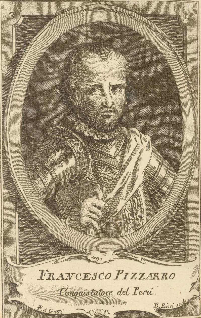 Retrato de Francisco Pizarro, 1778 de Unbekannt