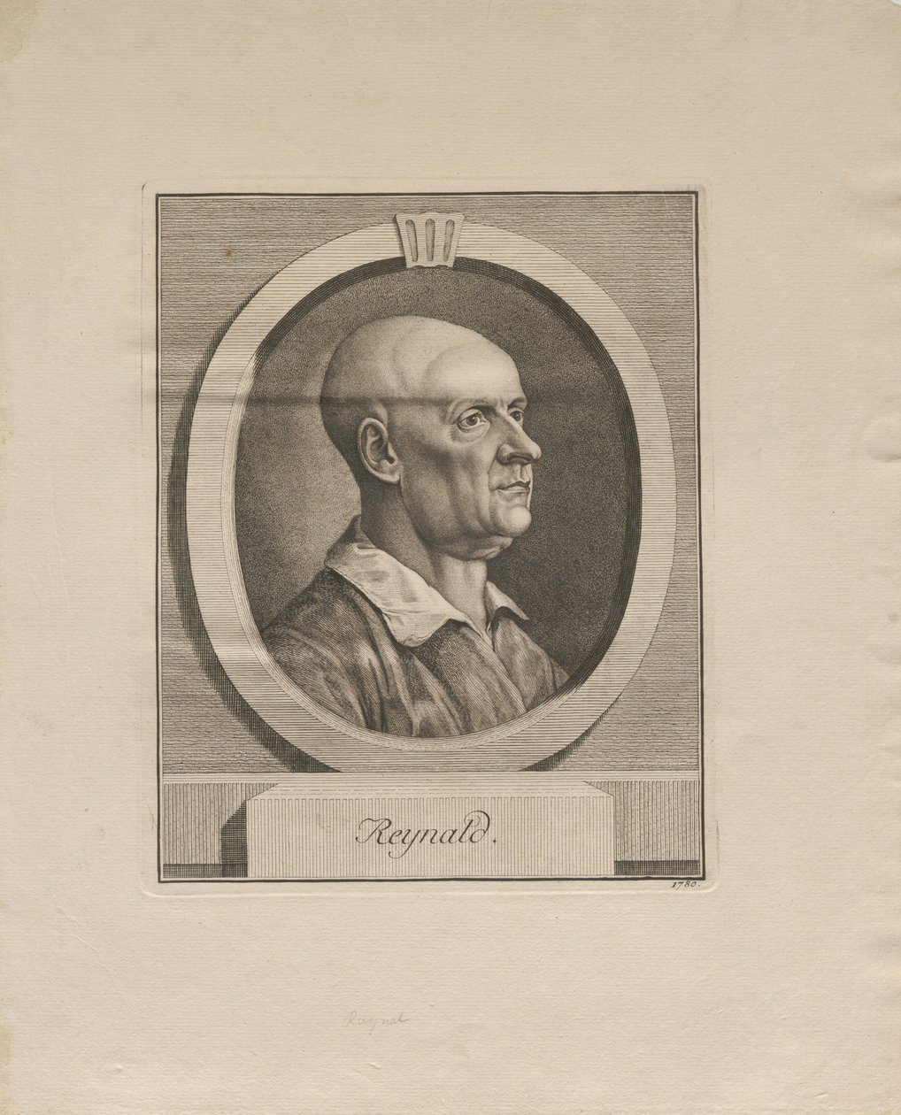 Retrato de Guillaume Thomas Raynal de Unbekannt