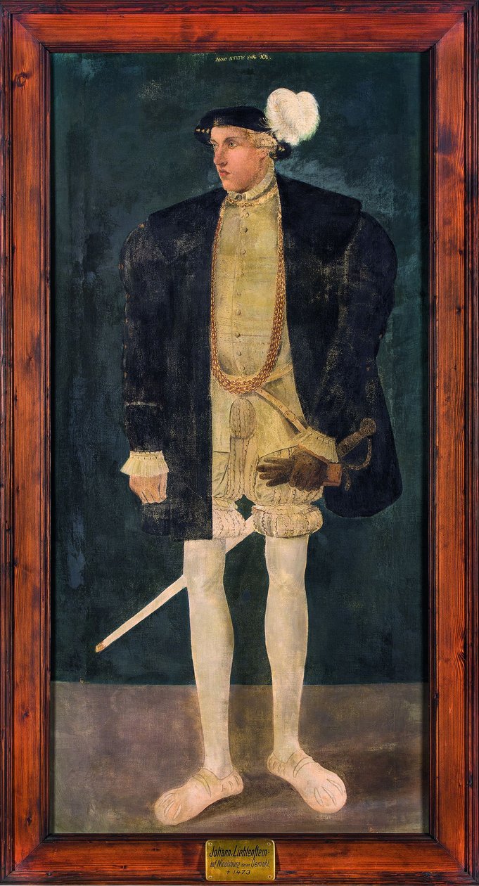 Retrato de Johann V Hanns de Liechtenstein de Unbekannt
