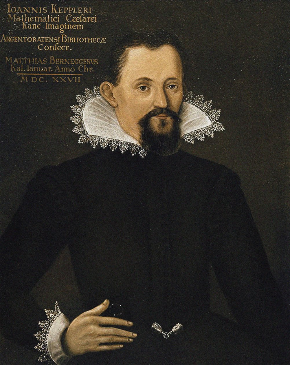 Retrato de Johannes Kepler de Unbekannt
