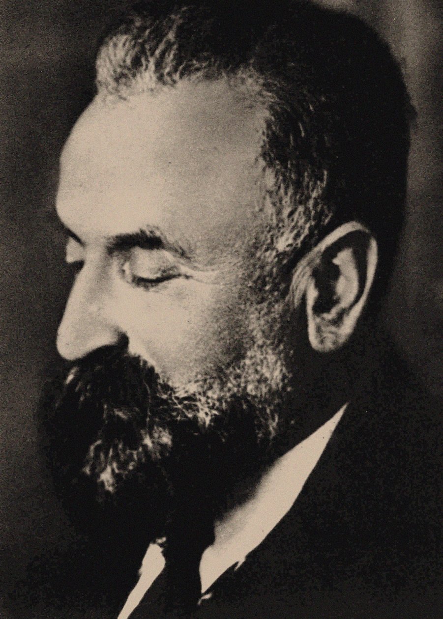 Retrato de Marcel Mauss 1872-1950 de Unbekannt