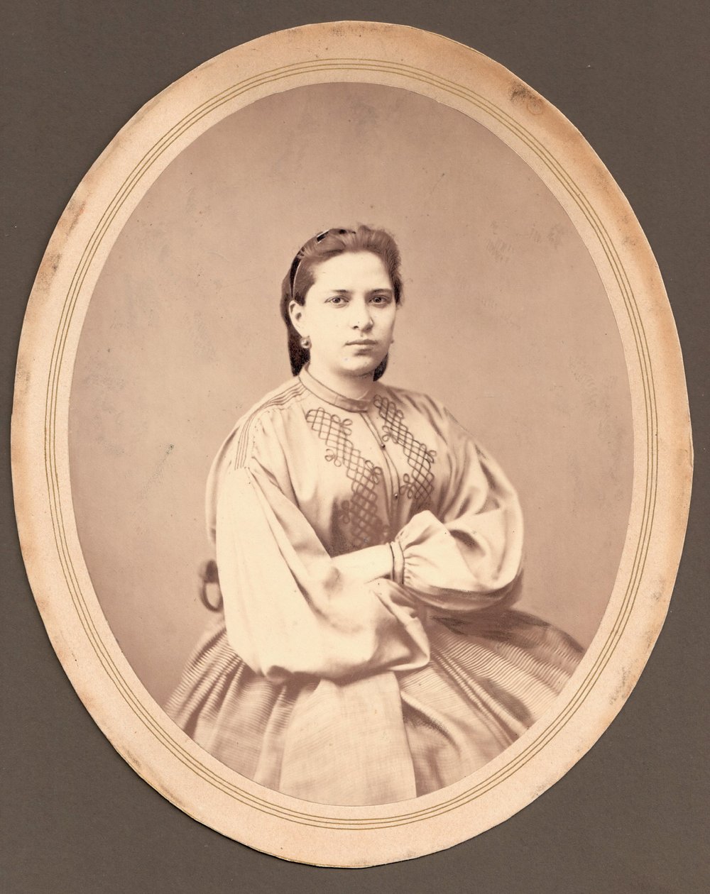 Retrato de Maria Mikhaylovna Dostoevskaya 1844-1888 de Unbekannt