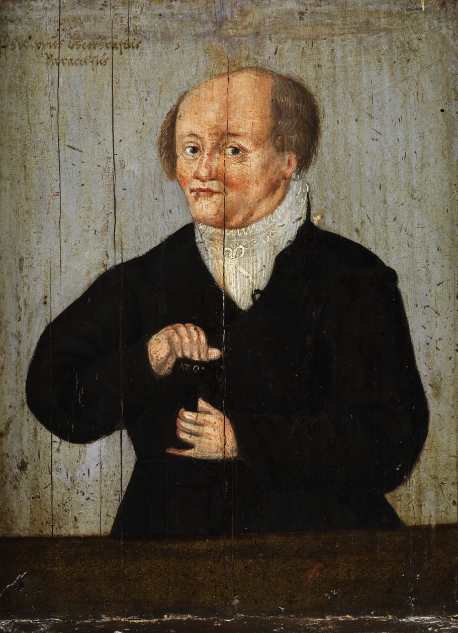 Retrato de Paracelso de Unbekannt